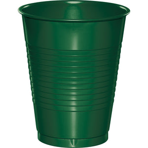 Hunter Green Plastic Cups, 20 ct by Creative Converting