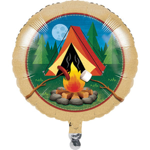 Camp Out Metallic Balloon 18" by Creative Converting