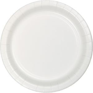 White Dinner Plate, 8 ct by Creative Converting
