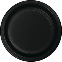 Black Paper Plates, 75 ct