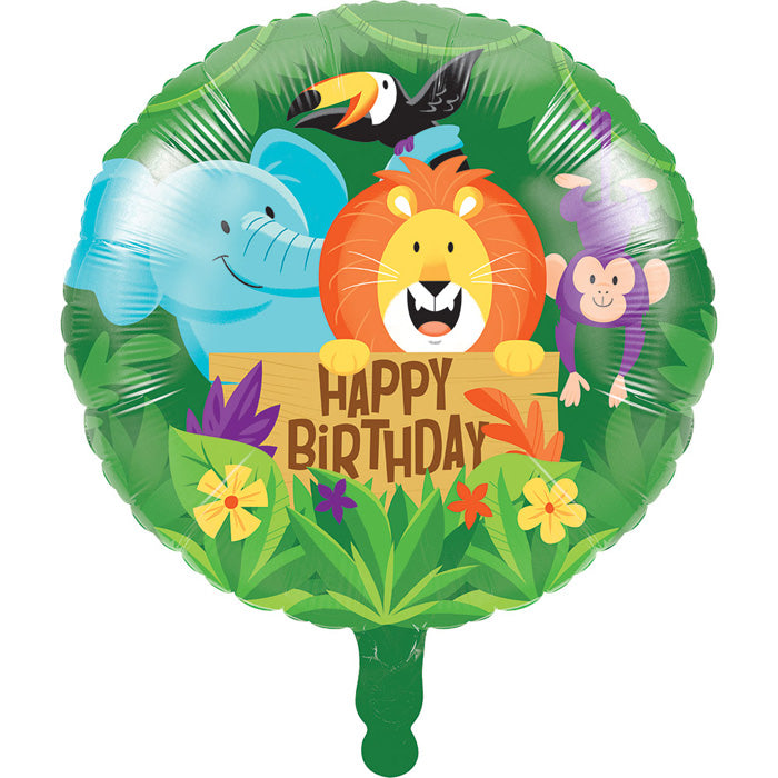 Jungle Safari Metallic Balloon 18" by Creative Converting
