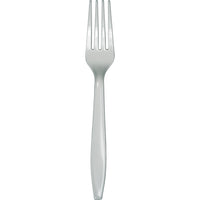 Shimmering Silver Plastic Forks, 24 ct by Creative Converting