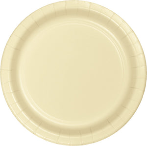 Ivory Paper Plates, 24 ct by Creative Converting