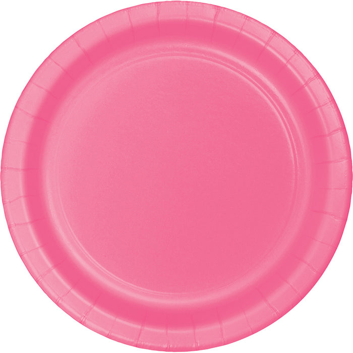 Candy Pink Paper Plates, 8 ct by Creative Converting