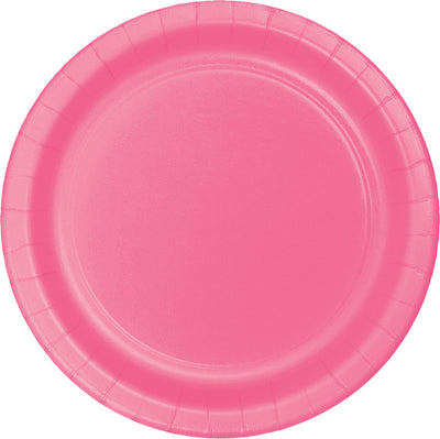 Candy Pink Paper Plates, 24 ct by Creative Converting