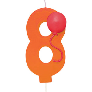 #8 Balloon Candle by Creative Converting