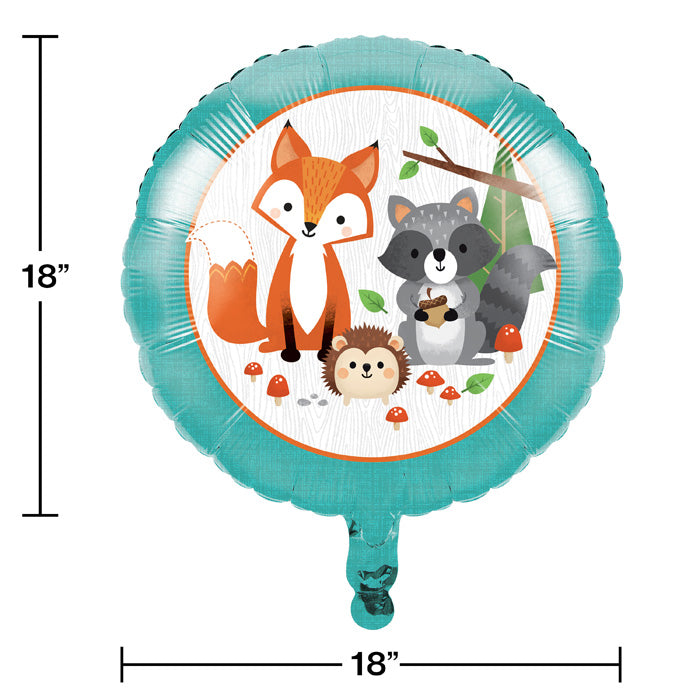 Wild One Woodland Mylar Balloon Party Decoration