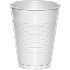 White Premium Plastic Cups 16 Oz., 20 ct by Creative Converting
