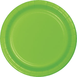 Fresh Lime Green Paper Plates, 24 ct by Creative Converting