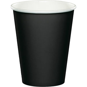 Black Velvet Hot/Cold Paper Cups 9 Oz., 8 ct by Creative Converting