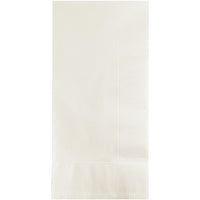 White Dinner Napkins 2Ply 1/8Fld 100/Pkg