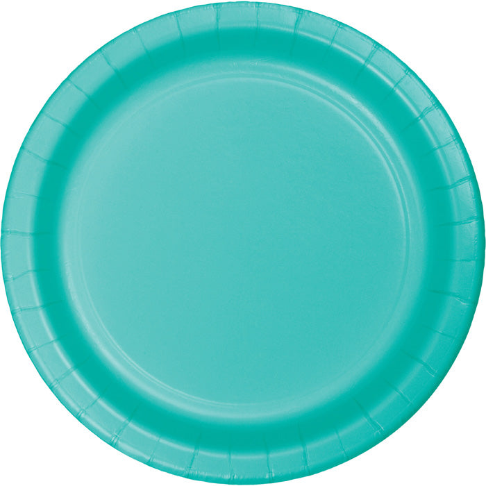 Teal Lagoon Paper Plates, 24 ct by Creative Converting