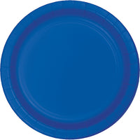 Cobalt Blue Paper Plates, 8 ct by Creative Converting