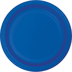 Cobalt Blue Paper Plates, 8 ct by Creative Converting