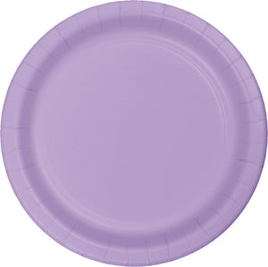 Luscious Lavender Purple Paper Plates, 24 ct by Creative Converting
