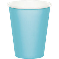 Pastel Blue Hot/Cold Paper Paper Cups 9 Oz., 24 ct by Creative Converting