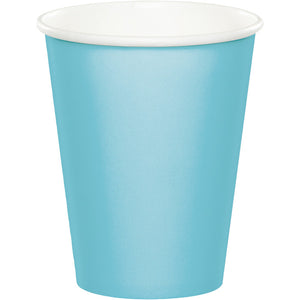 Pastel Blue Hot/Cold Paper Paper Cups 9 Oz., 24 ct by Creative Converting