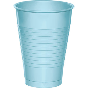 Pastel Blue 12 Oz Plastic Cups, 20 ct by Creative Converting