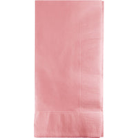 Classic Pink Dinner Napkins 2Ply 1/8Fld (50/Pkg)