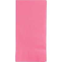 Candy Pink Dinner Napkins 2Ply 1/8Fld (50/Pkg)