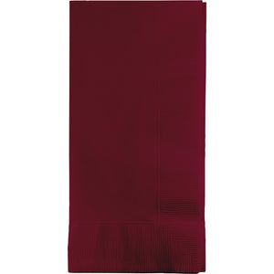 Burgundy Dinner Napkins 2Ply 1/8Fld, 50 ct by Creative Converting