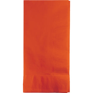 Sunkissed Orange Dinner Napkins 2Ply 1/8Fld, 50 ct by Creative Converting