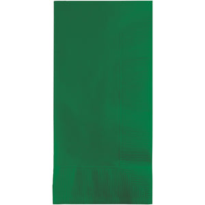 Emerald Green Dinner Napkins 2Ply 1/8Fld, 100 ct by Creative Converting
