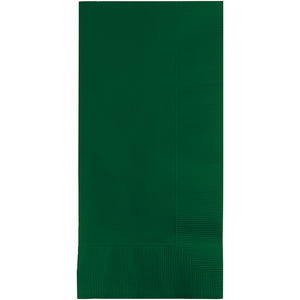 Hunter Green Dinner Napkins 2Ply 1/8Fld, 100 ct by Creative Converting