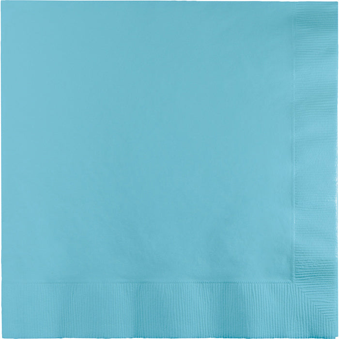 Pastel Blue Dinner Napkins 3Ply 1/4Fld (25/Pkg)