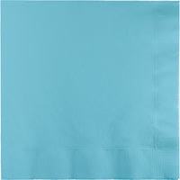 Pastel Blue Dinner Napkins 3Ply 1/4Fld (25/Pkg)