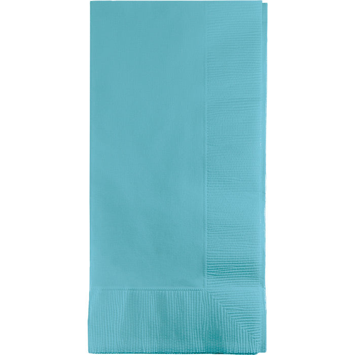 Pastel Blue Dinner Napkins 2Ply 1/8Fld (50/Pkg)
