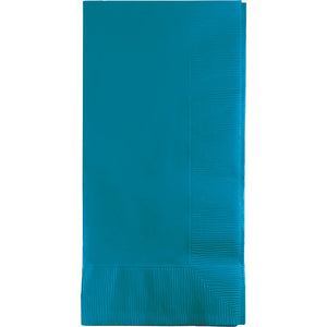 Turquoise Dinner Napkins 2Ply 1/8Fld, 50 ct by Creative Converting
