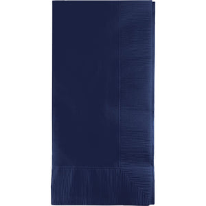 Navy Dinner Napkins 2Ply 1/8Fld, 50 ct by Creative Converting