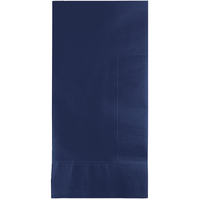 Navy Dinner Napkins 2Ply 1/8Fld, 100 ct by Creative Converting