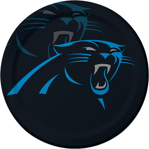 Carolina Panther Paper Plates, 8 ct by Creative Converting