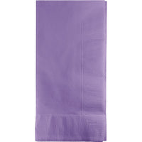 Luscious Lavender Dinner Napkins 2Ply 1/8Fld (50/Pkg)