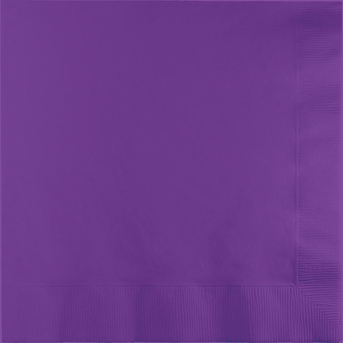 Amethyst Dinner Napkins 3Ply 1/4Fld, 25 ct by Creative Converting