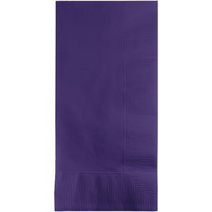 Purple Dinner Napkins 2Ply 1/8Fld, 100 ct by Creative Converting