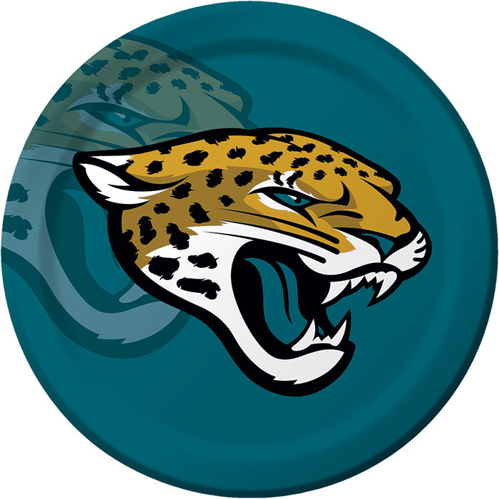 Jacksonville Jaguars Paper Plates, 8 ct by Creative Converting