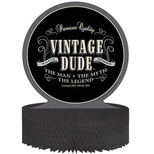 Vintage Dude Centerpiece by Creative Converting