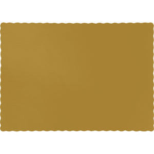 Glittering Gold Placemats, 50 ct by Creative Converting