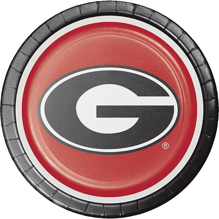 University Of Georgia Paper Plates, 8 ct by Creative Converting