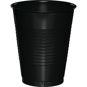 Black Plastic Cups, 20 ct by Creative Converting