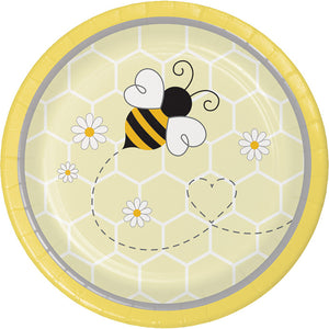 Bumblebee Baby Dessert Plates, 8 ct by Creative Converting