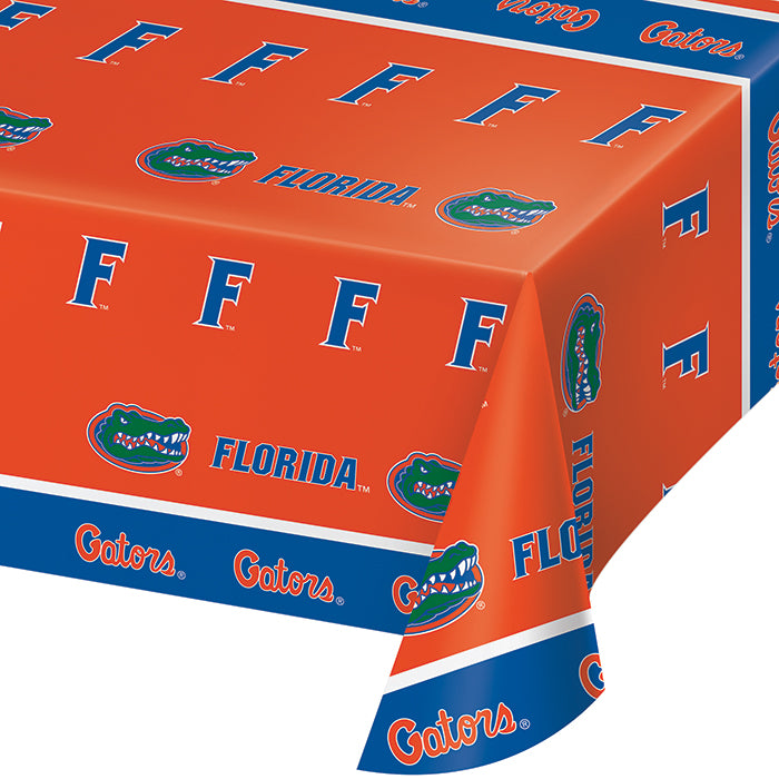University Of Florida Plastic Table Cover, 54" X 108" by Creative Converting