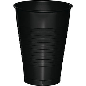 Black 12 Oz Plastic Cups, 20 ct by Creative Converting