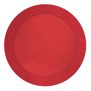 Glitz Red Placemats, 14", 8 ct by Creative Converting