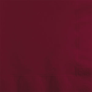 Burgundy Beverage Napkin 2Ply, 50 ct by Creative Converting