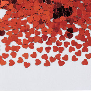 Red Heart Confetti, 0.5 oz by Creative Converting