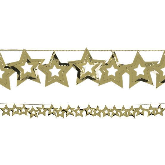 Gold Stars Foil Garland, 9 Ft. by Creative Converting